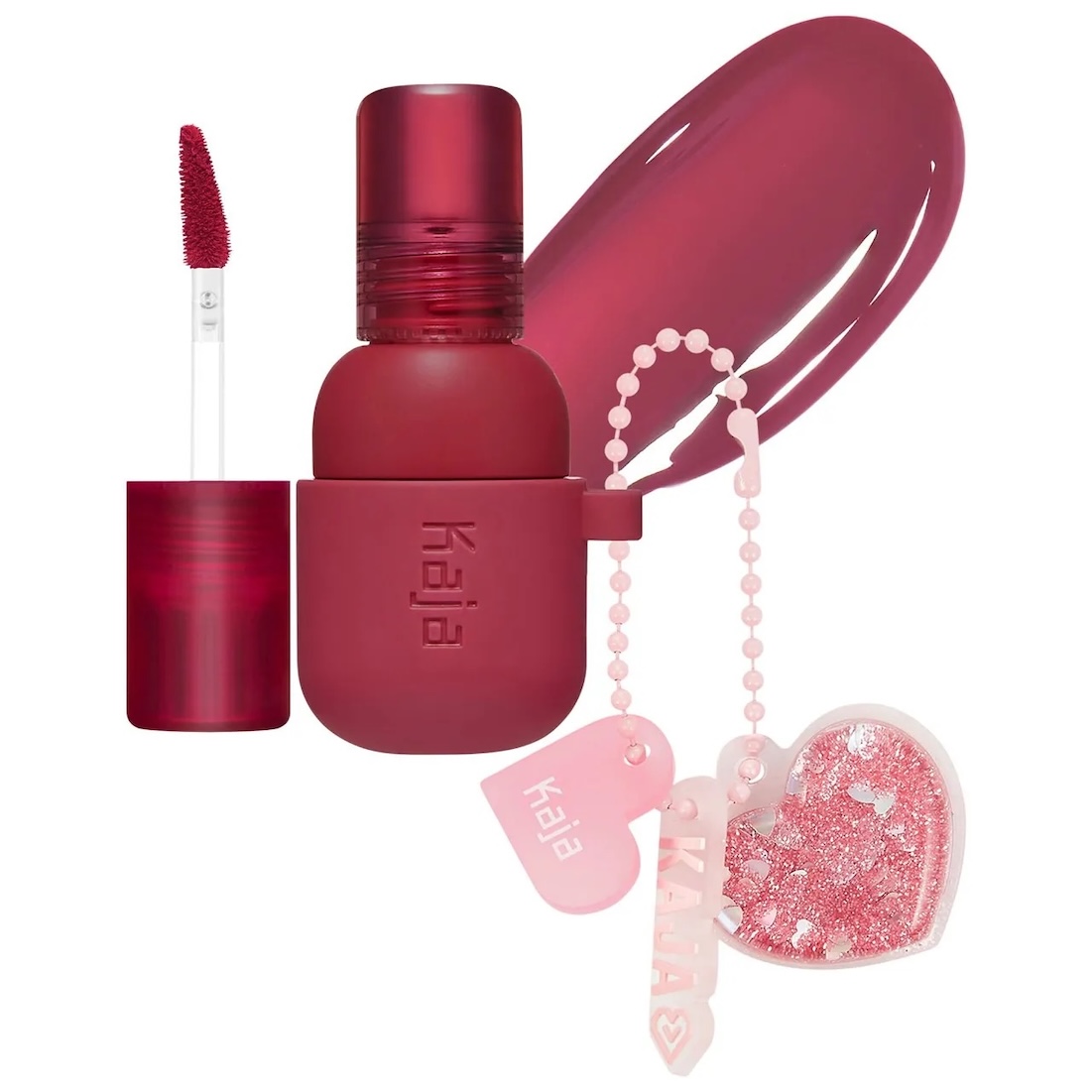 Jelly Charm Glazed Lip Stain & Blush με μπρελόκ, Kaja Beauty, 26,50 €