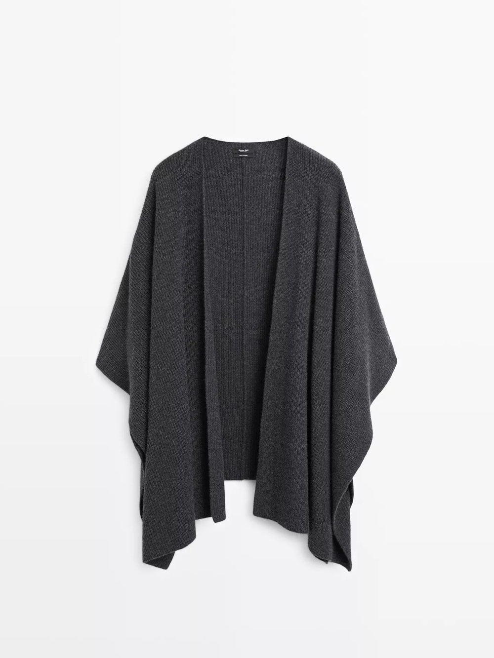 Πλεκτή κάπα από 100% κασμίρι, 349€, Massimo Dutti