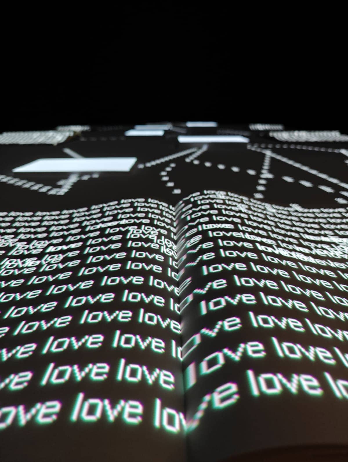 Charles Sandison “Tabula Rasa”2025 Projection
Photo credit: Charles Sandison