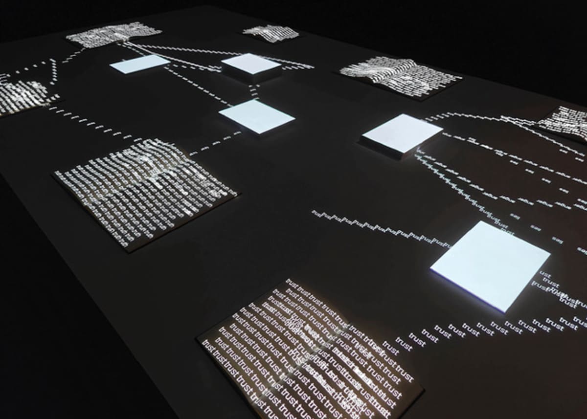 Charles Sandison “Tabula Rasa” 2025 Projection
Photo credit: Charles Sandison