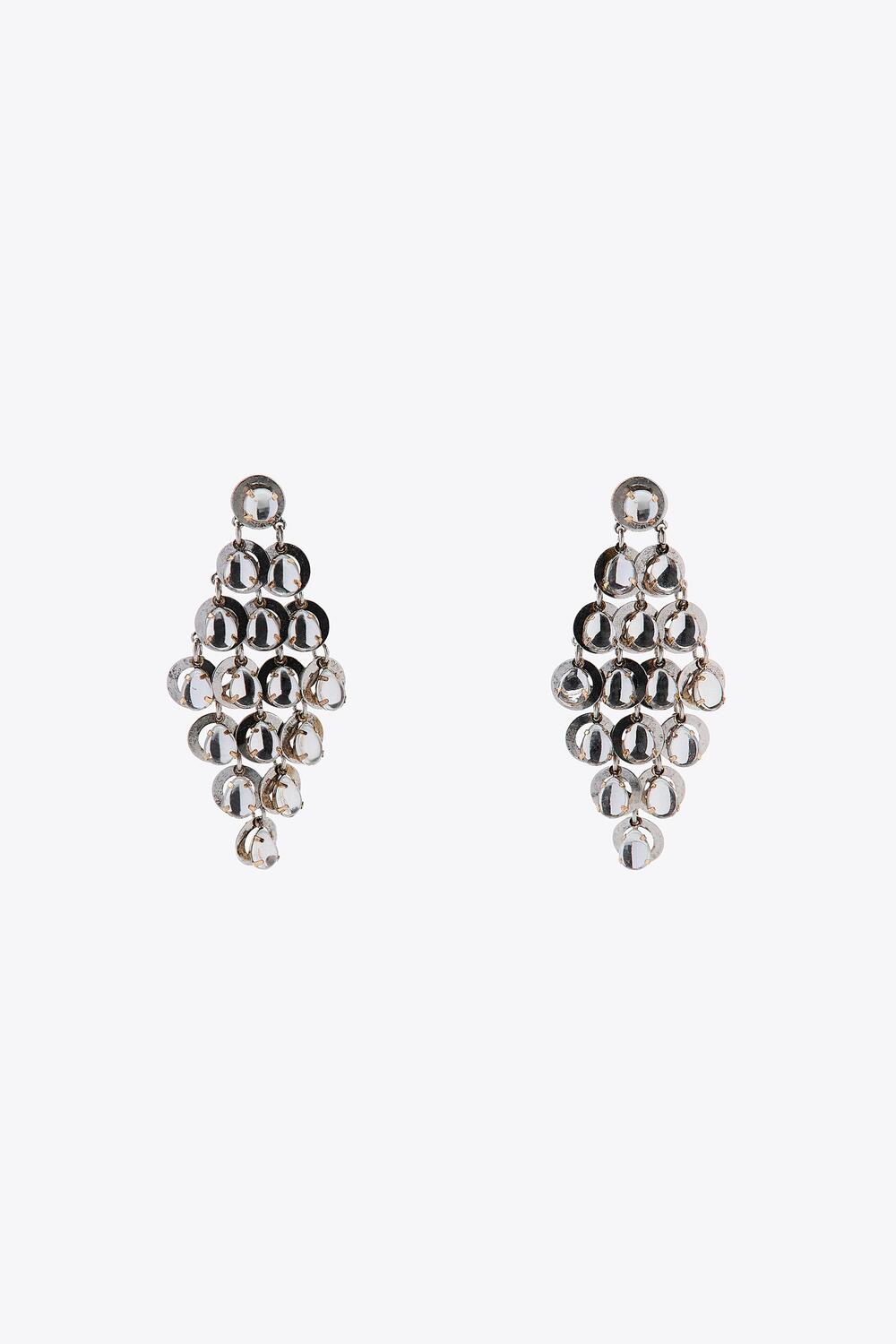 Σκουλαρίκια καταρράκτης με κοσμήματα, 15,95€, Zara
