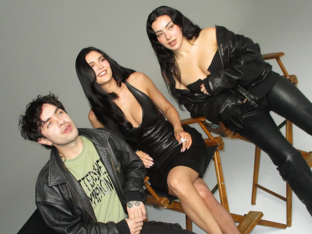 Kylie Jenner, Aidan Zamiri & Charli XCX 