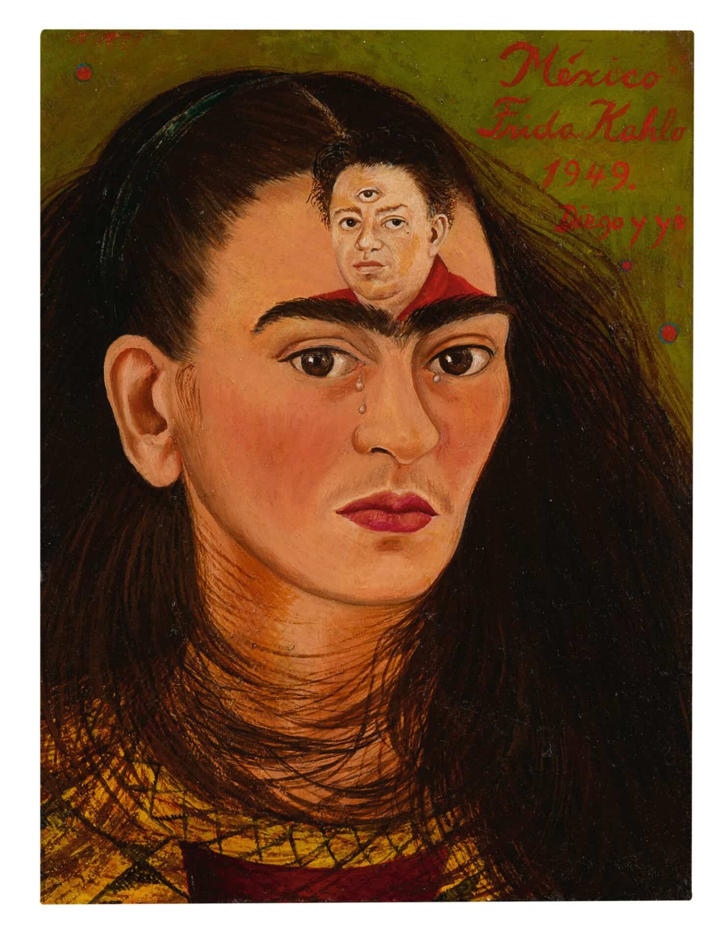 "Diego and I", Frida Kahlo, 1949