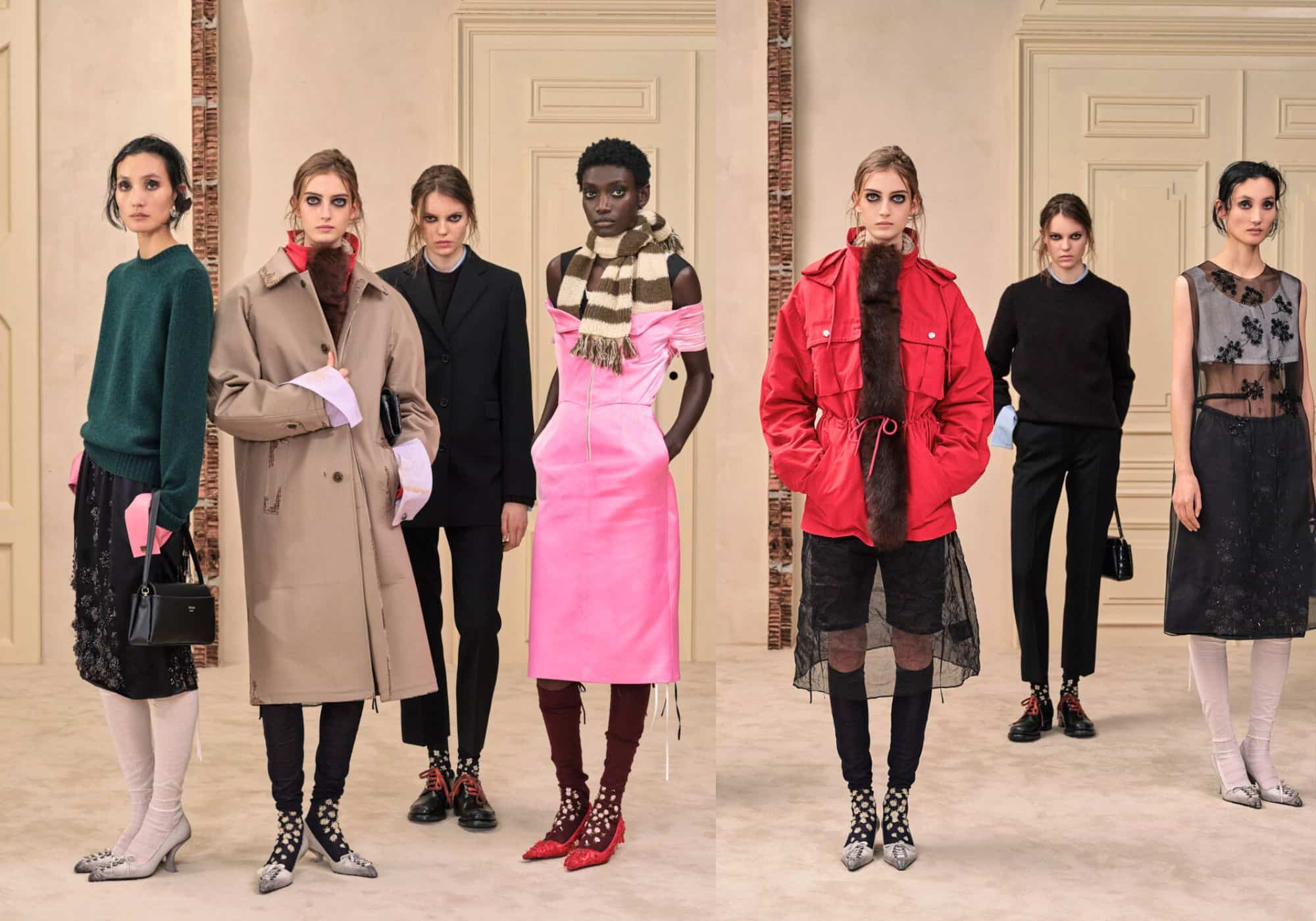 Prada fw26: Οι πολλαπλές επιστρώσεις της γυναικείας ταυτότητας