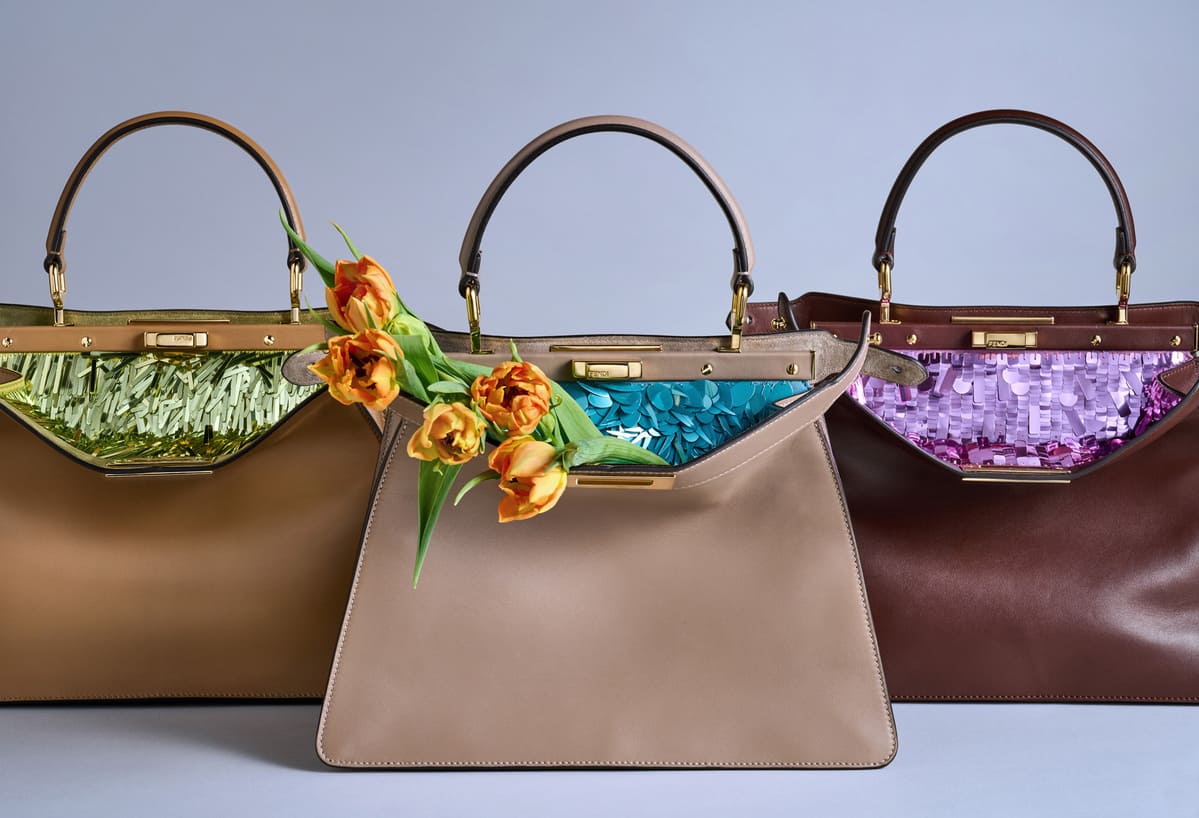 ISeeU: H κρυμμένη εσωτερική ομορφιά της Fendi Peekaboo bag