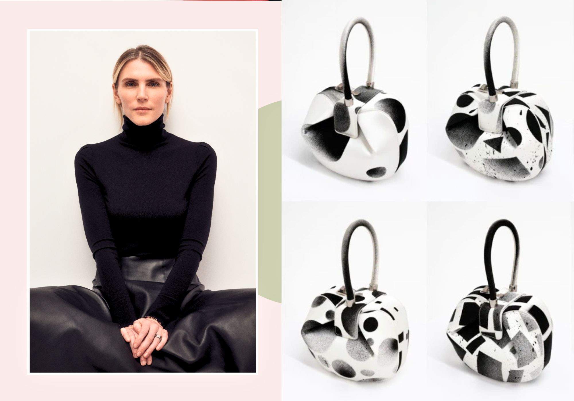 Gabriela Hearst x Adam Pendleton: 25 εικαστικές εκδοχές της iconic τσάντας Nina