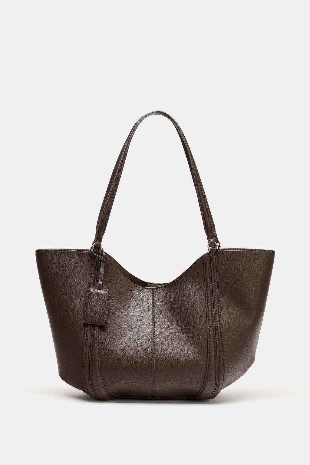 Μεγάλη τσάντα shopper, 29,95€, Zara