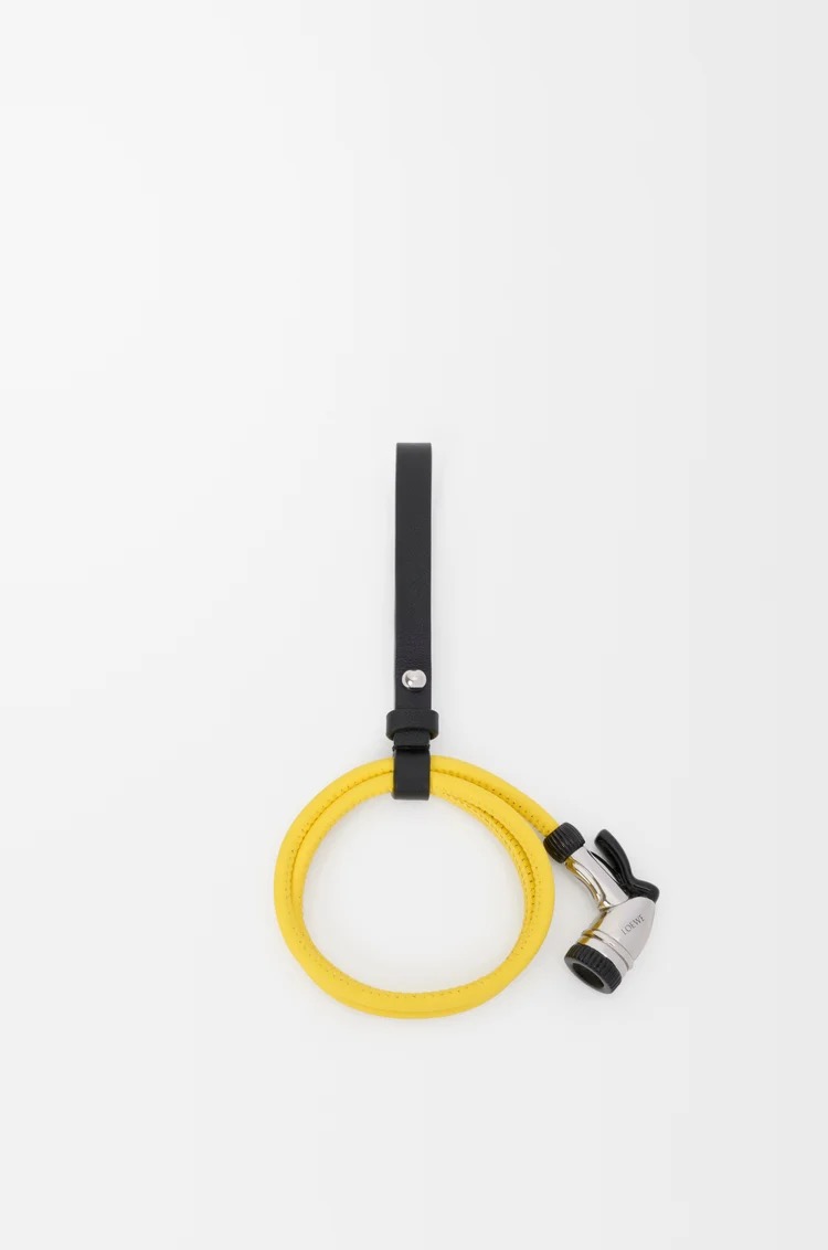 Watering hose charm classic calfskin, 500€, Loewe.