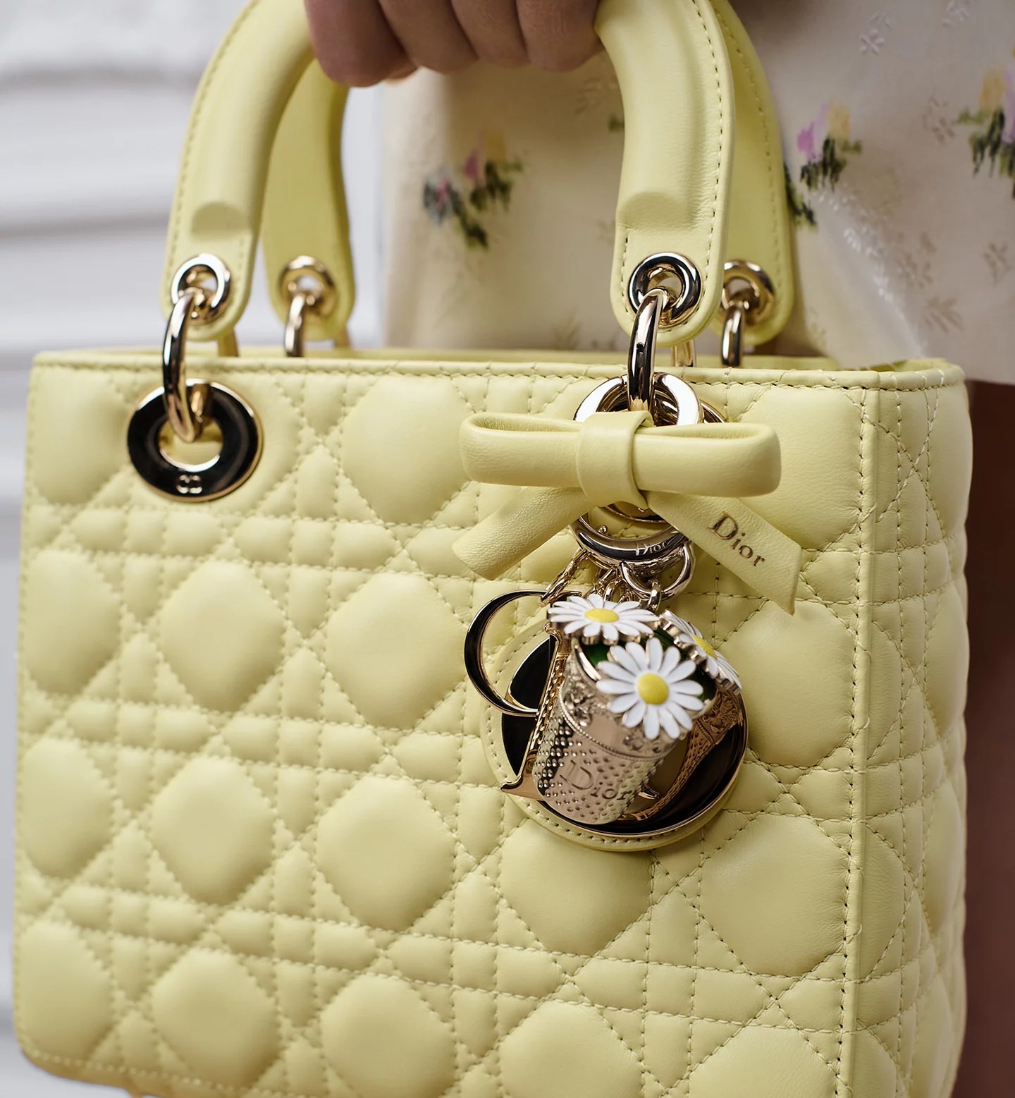 Jardin d'Atelier Bag Charm, 550€, Dior.