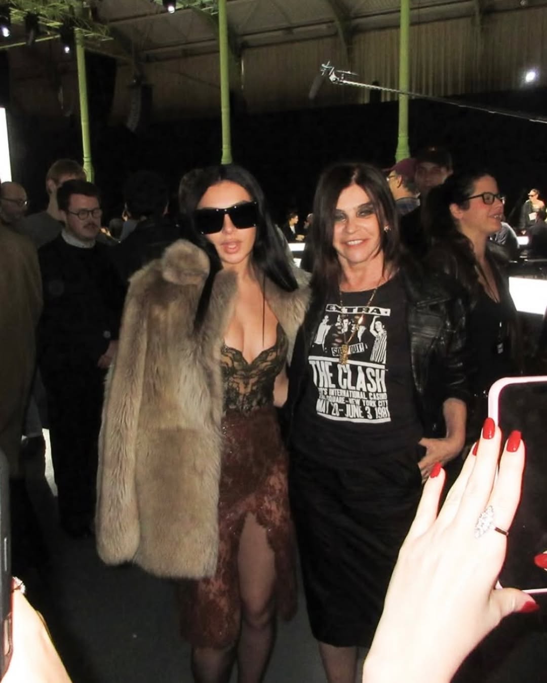 Μαζί με την Carine Roitfeld