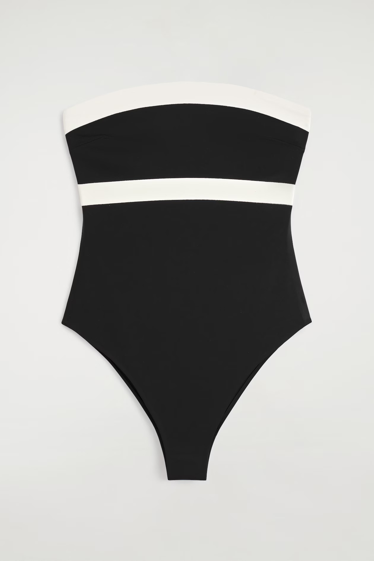 Scuba μαγιό bandeau με χρωματιστά μπουτόν, 69€, COS