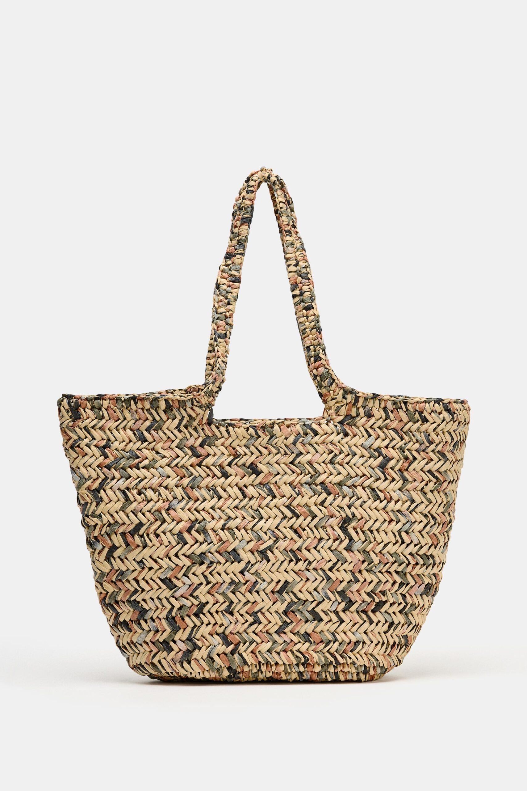 Τσάντα καλάθι, 29,95€, Zara.