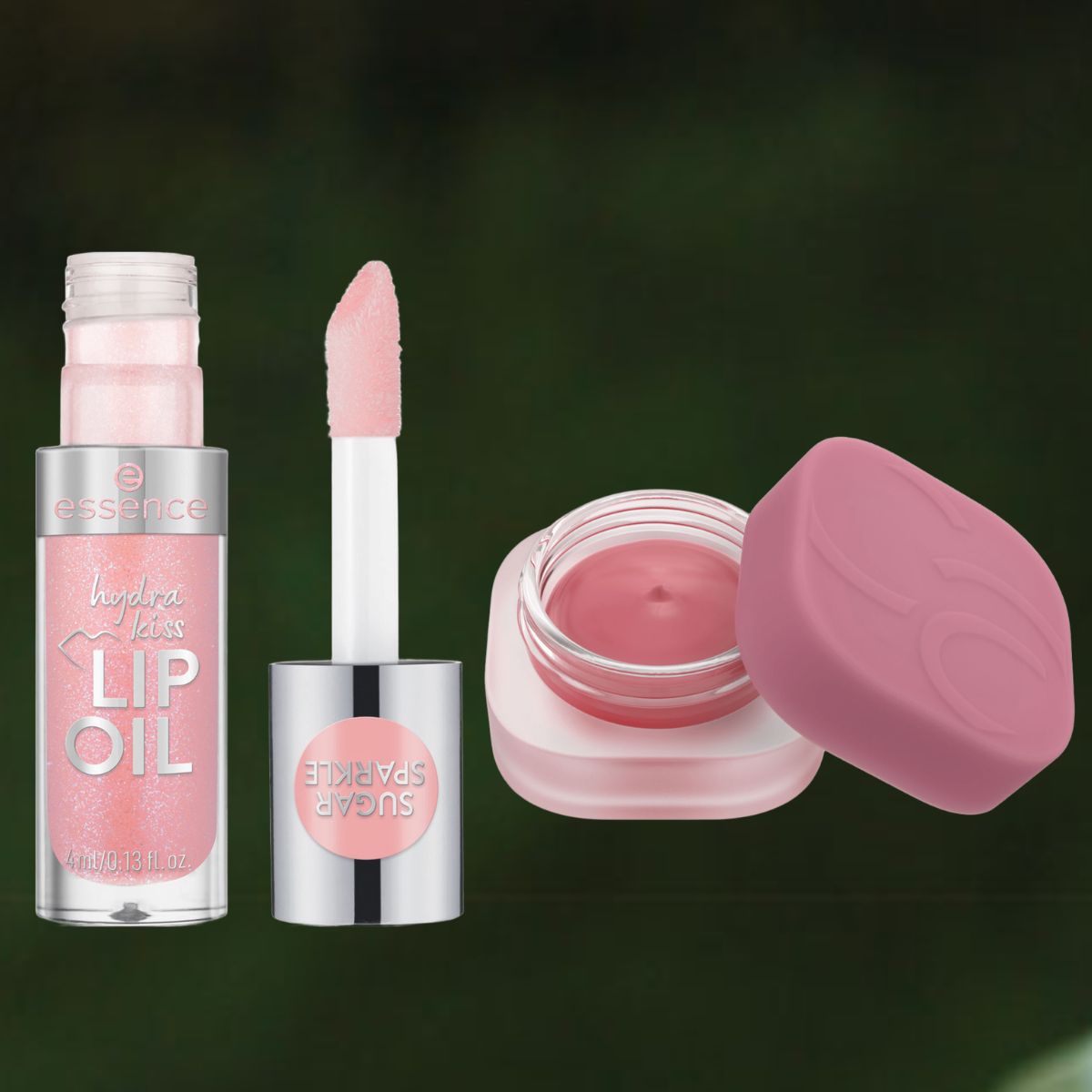 Hydra Kiss Lip Oil, Essence. Ρουζ Velvet Pudding Blurring Blush, Catrice.