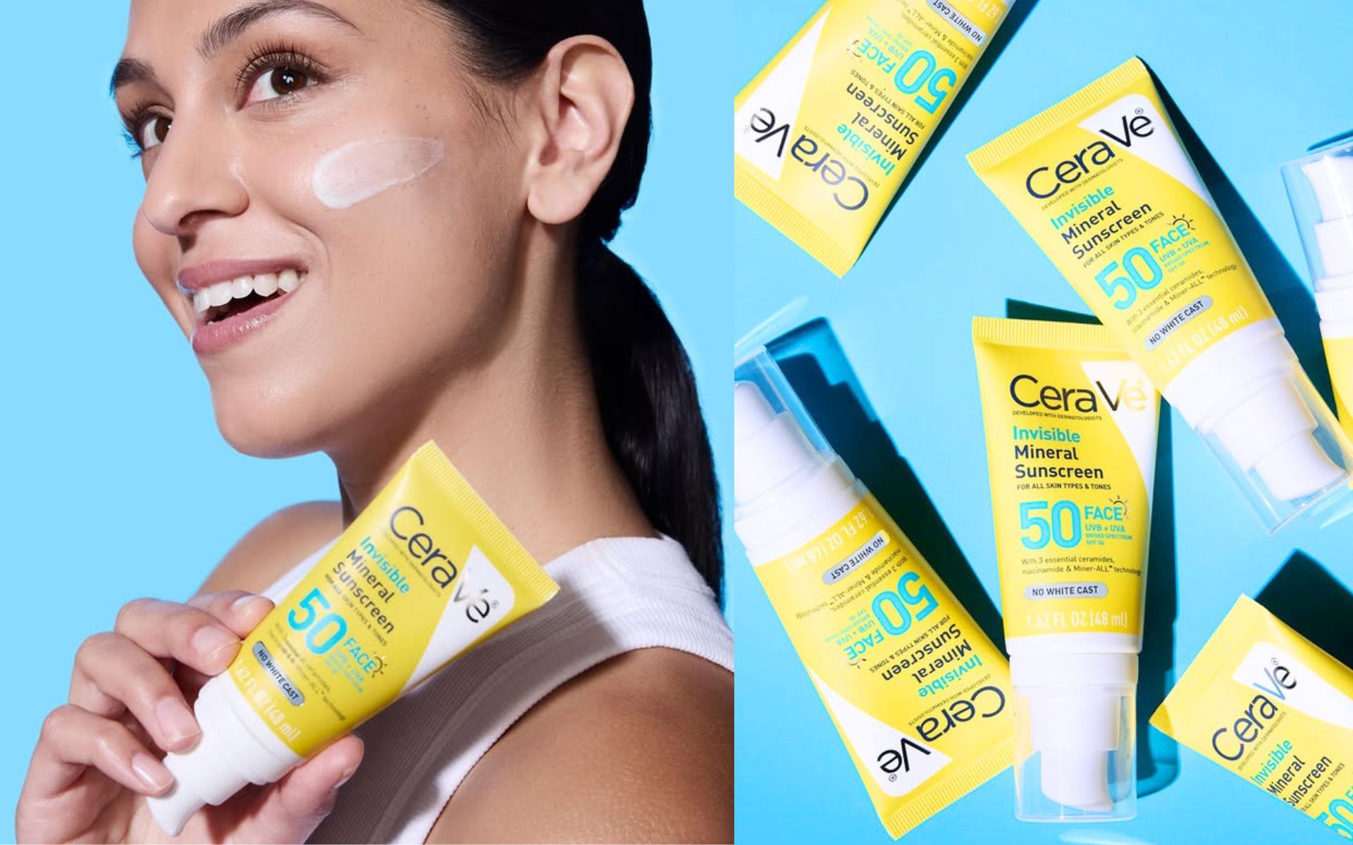 CeraVe Invisible: Υψηλή αντιηλιακή προστασία με ceramides