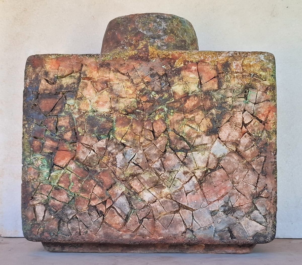 Kostas Neofytou, Form, Stoneware with Oxides 36 x 16 x 16