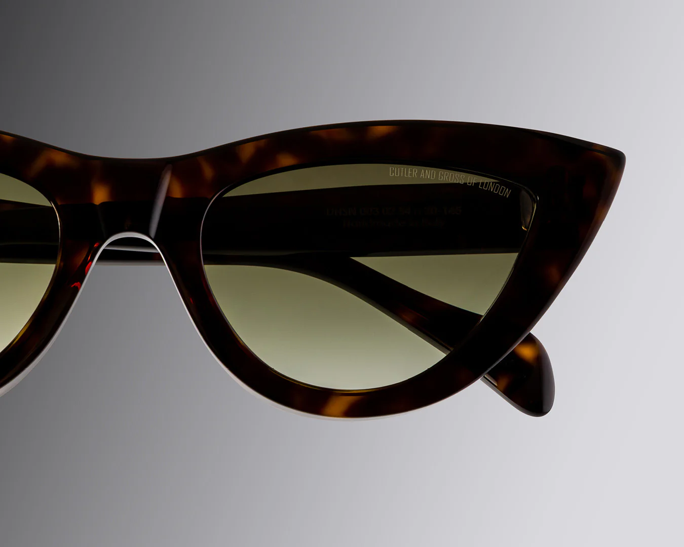 The Cutler and Gross X Debbie Harry Maria 003 Cat Eye Sunglass. 

