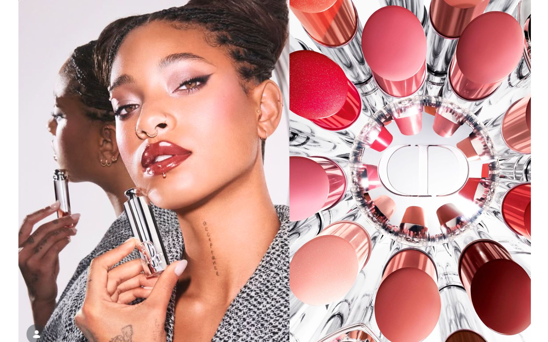 Dior Addict Glass Lipstick: Έντονο χρώμα & λάμψη gloss 2 σε 1