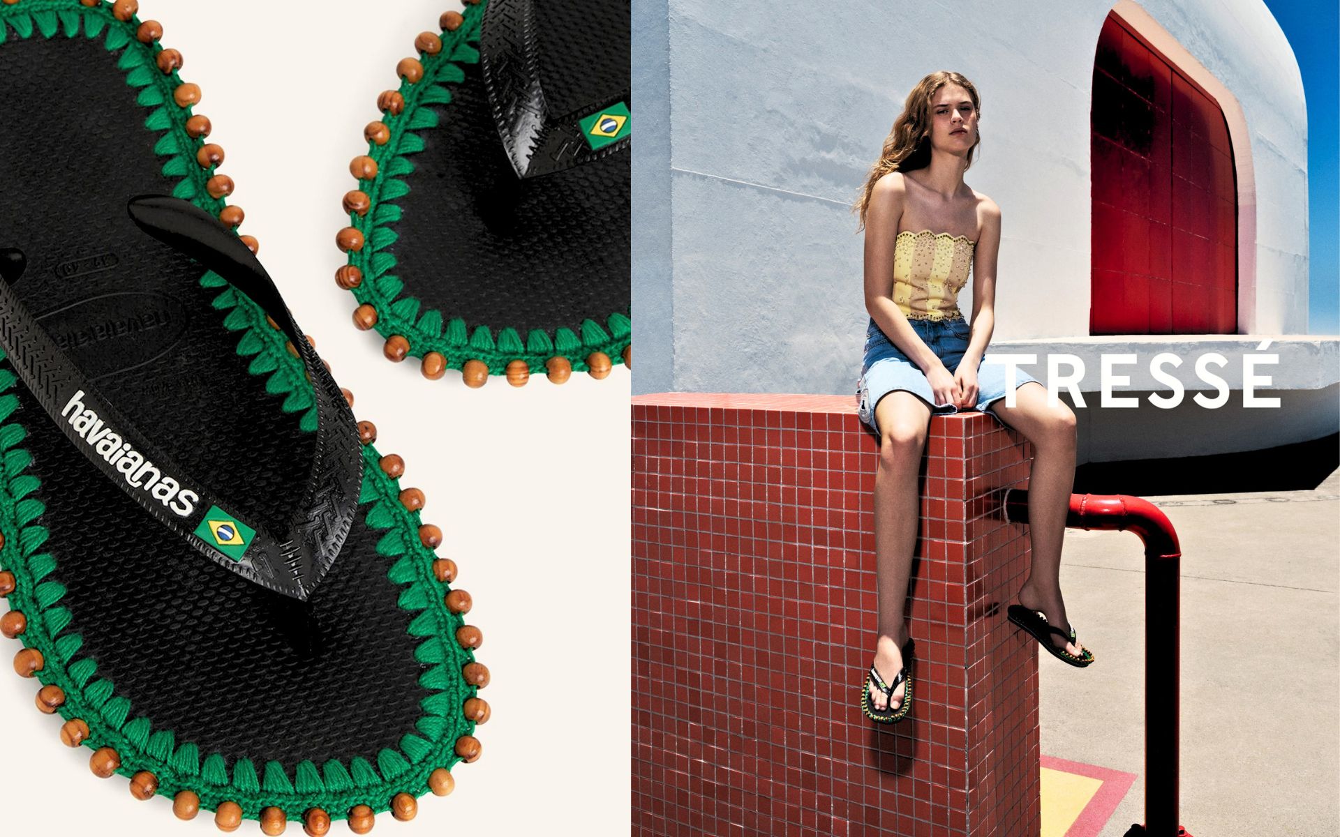 Havaianas x Tressé: Οι σαγιονάρες γίνονται αντικείμενο πόθου