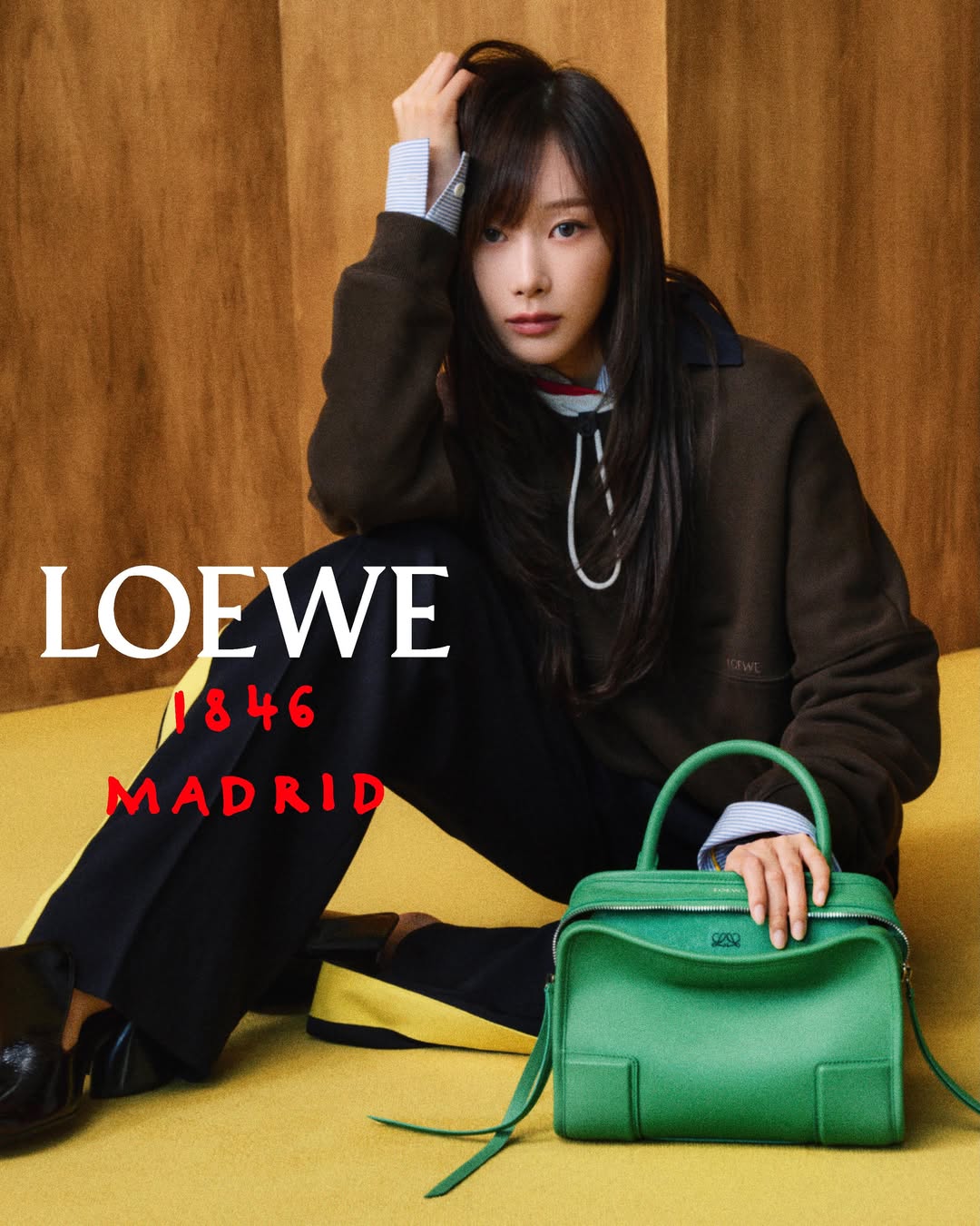 Giselle for LOEWE, photographed by Talia Chetrit.