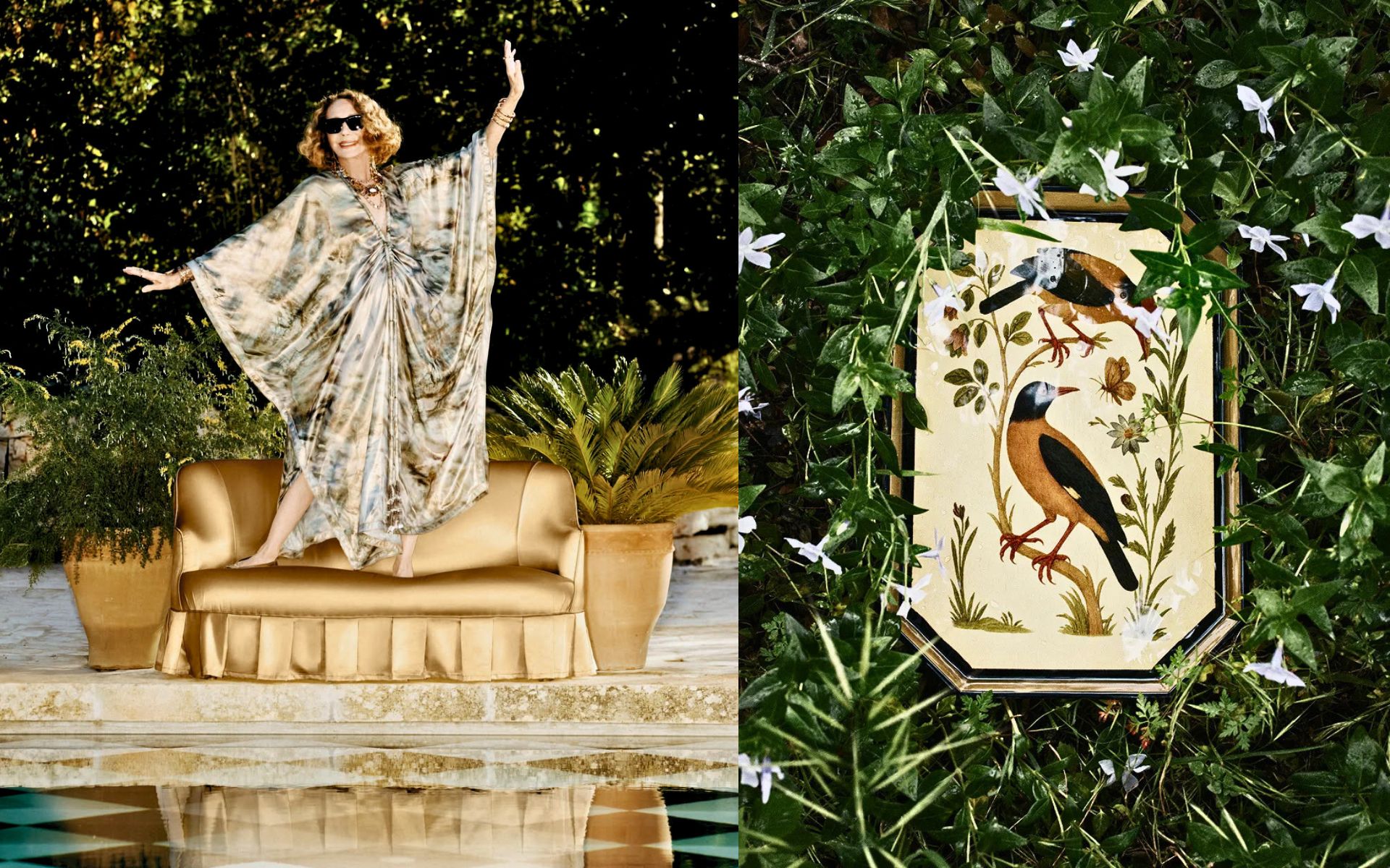 Marisa Berenson x Zara Home: Η υψηλή αισθητική μιας αυθεντικής μούσας στο σπίτι σου