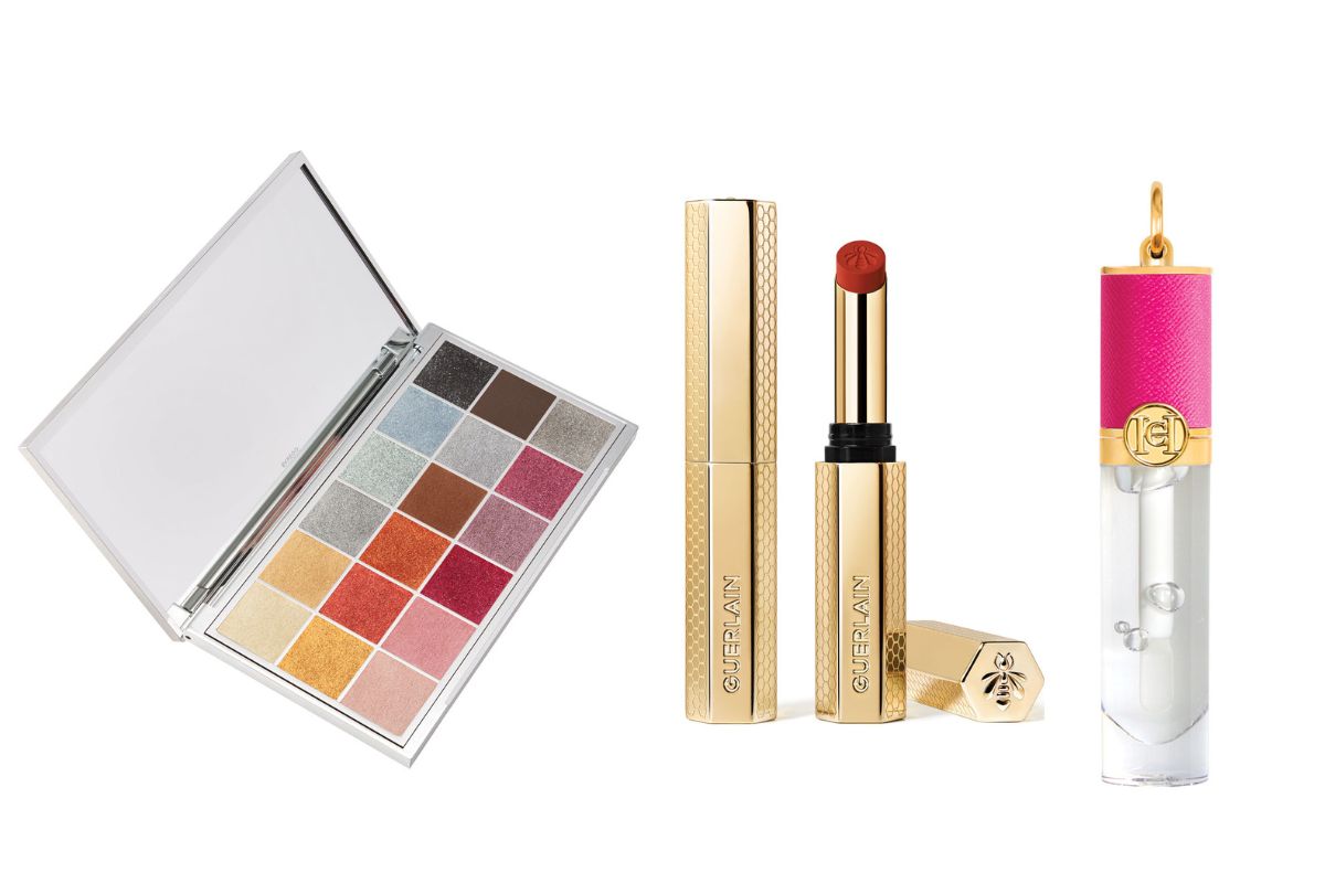 Η Vesuvio Eyeshadow Palette της Byredo αντλεί έμπνευση από τη ναπολιτάνικη ζωγραφική του 18ου αιώνα, μια εποχή καλλιτεχνικής έντασης και εκφραστικής υπερβολής. Οι 18 αποχρώσεις της κινούνται σαν παλέτα ζωγράφου. Το εμβληματικό KissKiss του οίκου Guerlain επανασυστήνεται ως ένα kiss-proof lipstick εμποτισμένο με μέλι, όπου η τεχνολογία συναντά την απόλαυση. Διαθέσιμο σε 20 αποχρώσεις, επαναπροσδιορίζει την έννοια του statement lip. Good Girl Lip Oil, Carolina Herrera: Θρεπτικό lip oil με απαλή σύνθεση, εμπλουτισμένη με συστατικά που περιποιούνται τα χείλη.