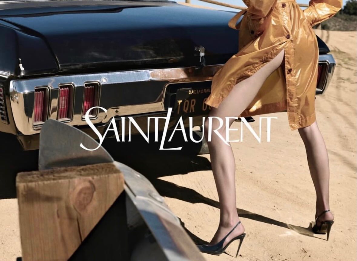 Για την καμπάνια Summer 26 Saint Laurent